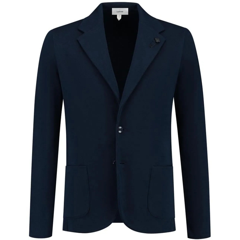 Lardini  Man Knit Jacket blau
