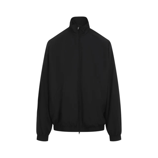 Balenciaga Übergangsjacke Tracksuit Black Cotton Jacket Black