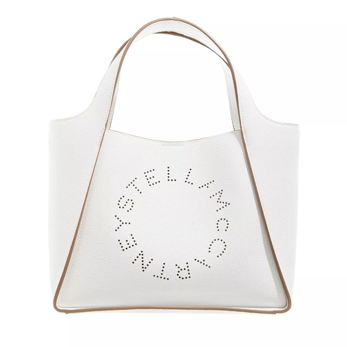 Stella McCartney Logo Embossed Tote Bag Pure White Tote