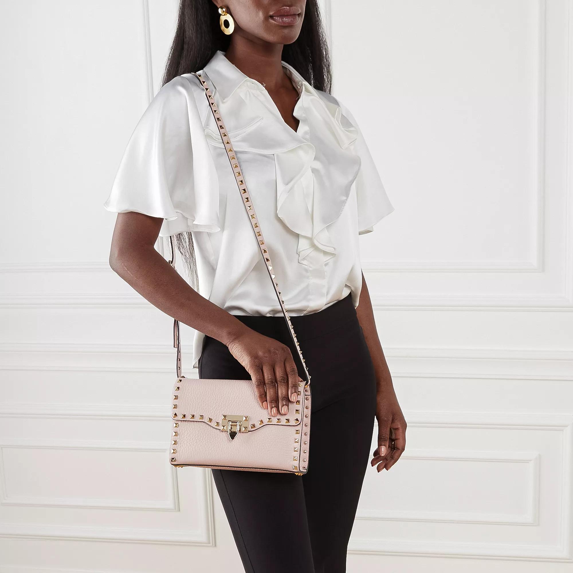 Valentino rockstud discount grainy leather crossbody