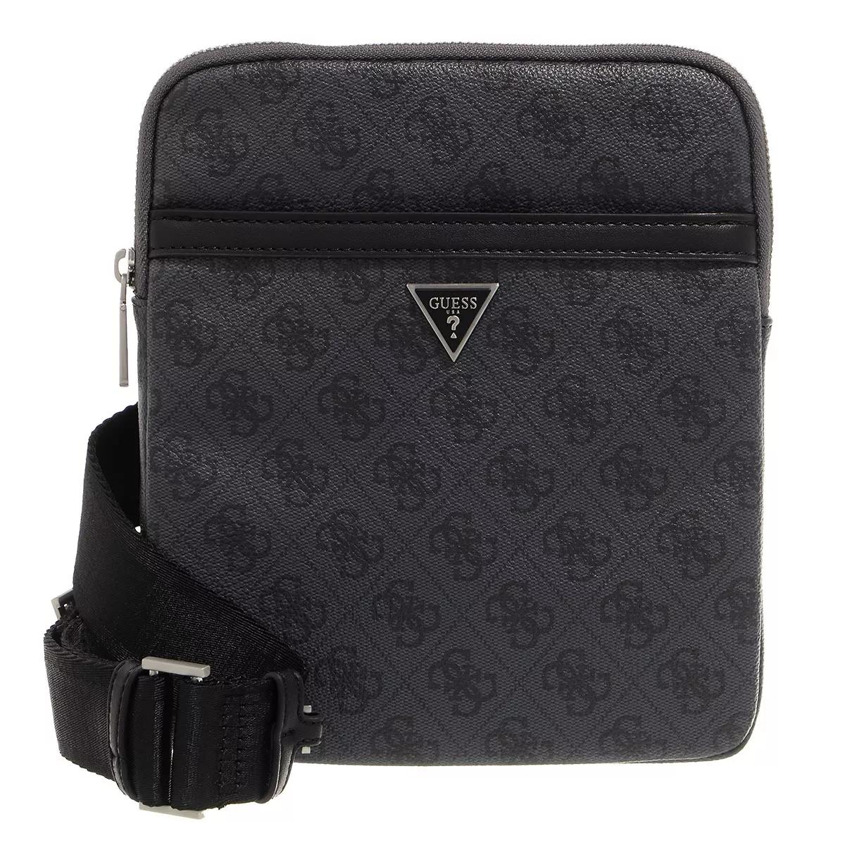 Guess Crossbody Bags - Vezzola Smart Crossbody Flat - Gr. unisize - in Schwarz - für Damen