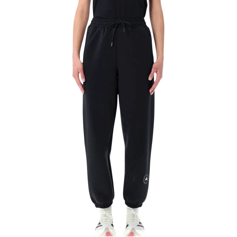 Adidas By Stella Mccartney Pantalon de jogging Relaxed Fit Jogger Pants With Adjustable Drawstrin Black