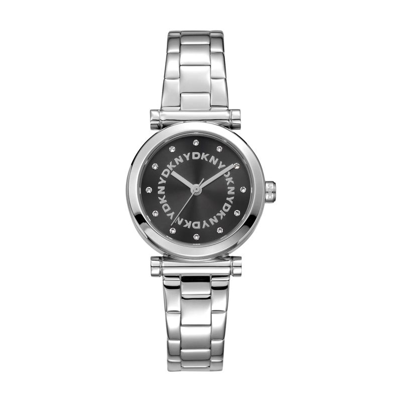 DKNY Quarzuhr Quarzuhr Essentials Watch silber