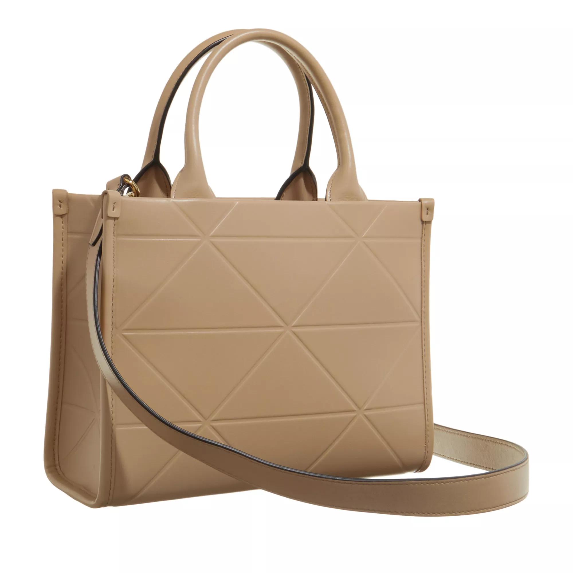 Prada Satchels Soft Calf Small Bag in beige