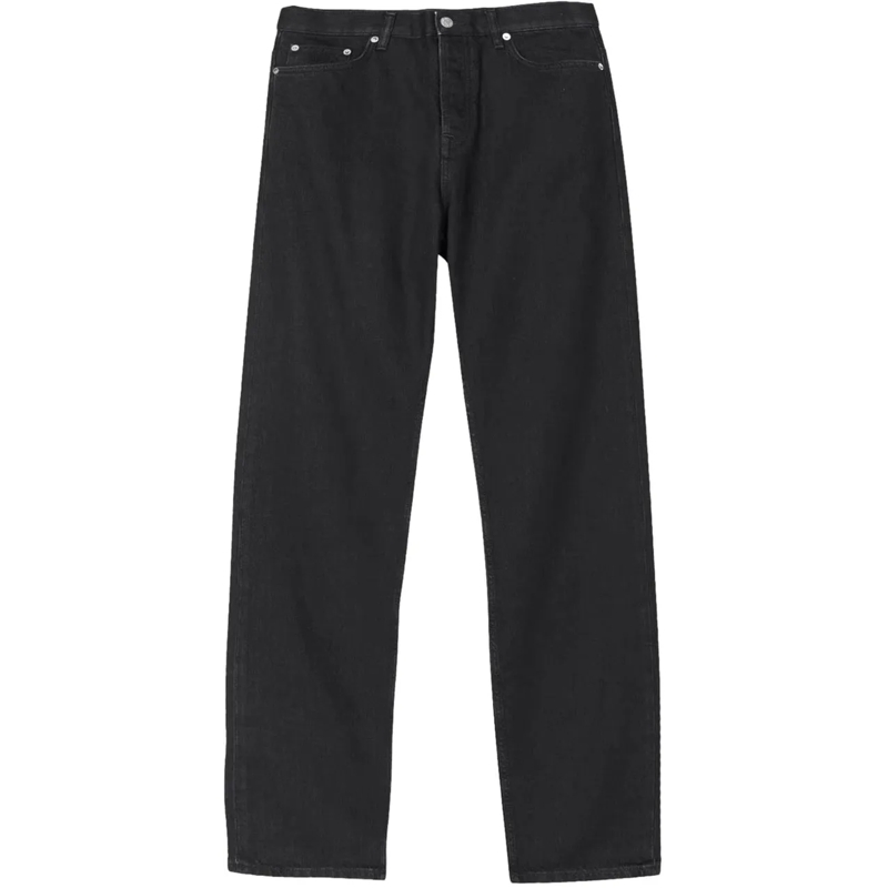 Samsøe Samsøe Jeans mit geradem Bein Jeans Eddie Denim Rinse Nero schwarz