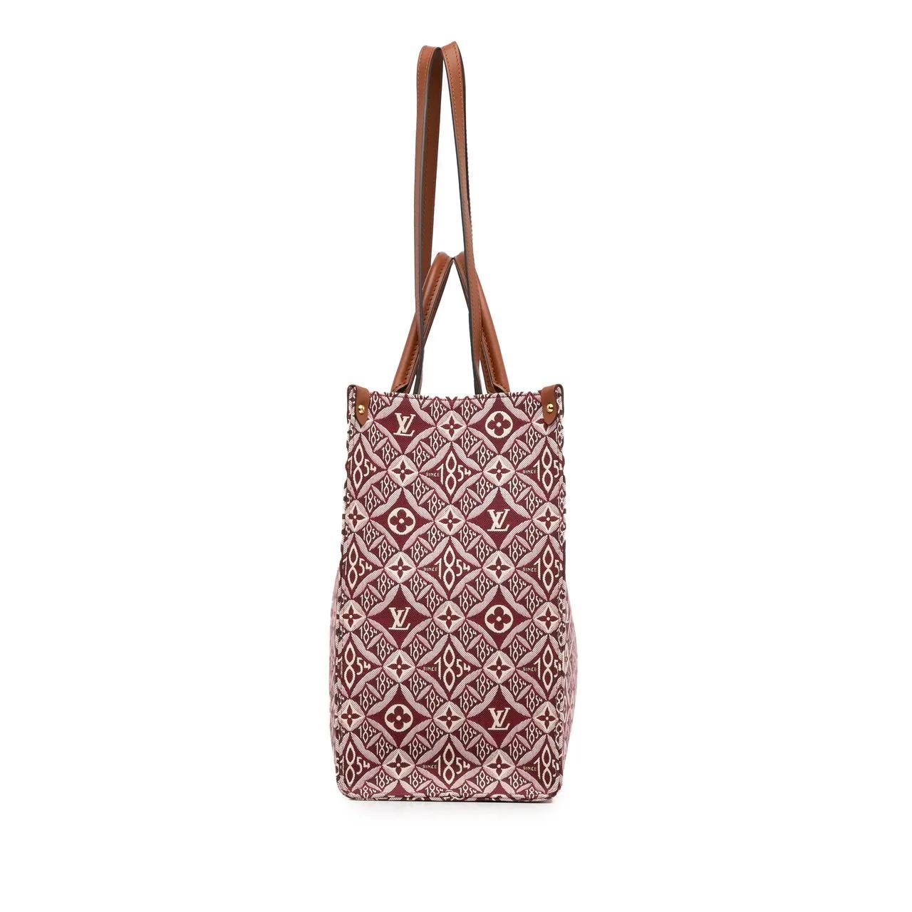 Thumbnail - Louis Vuitton Hobo Bags - 2020 Monogram Since 1854 Onthego GM - Gr. unisize - in Rot - für Damen