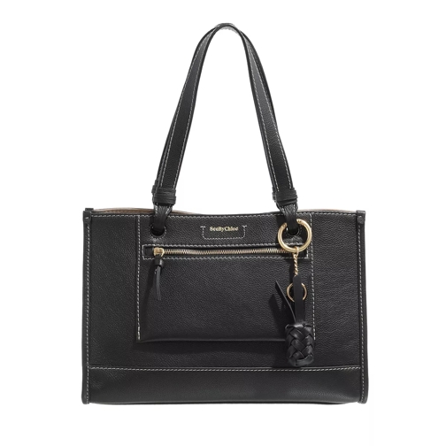 See By Chloé Cecilya Shopper Leather Black Shopping Bag