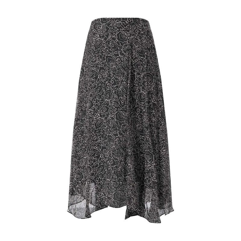 Isabel Marant Maxirok Midirock Lycia schwarz