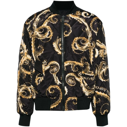 Versace Jeans Couture Bomberjacken Reversible Jacket With Print Black