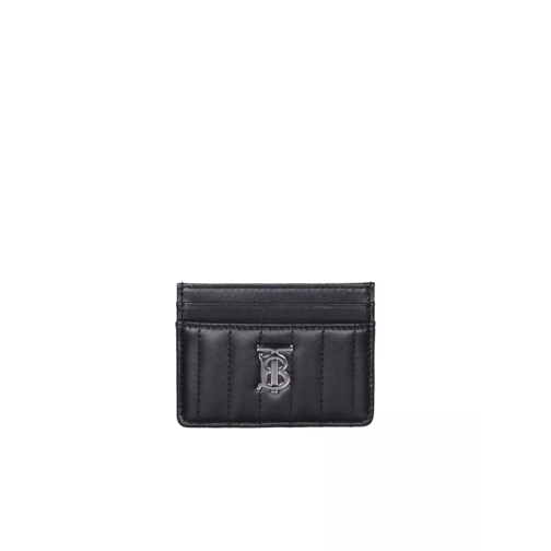 Burberry Leather Cardholer Black Porta carte di credito