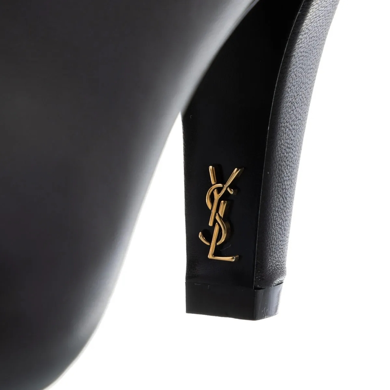 Saint Laurent Stiefeletten Josie 75 Far B Nero(Image 4)