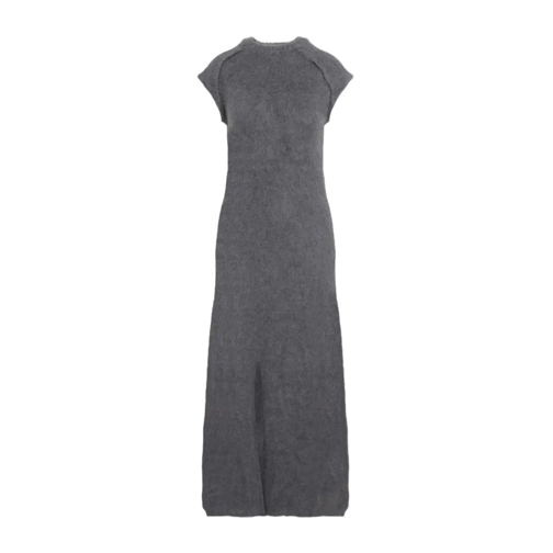 Jil Sander Knit Long Dress Grey 