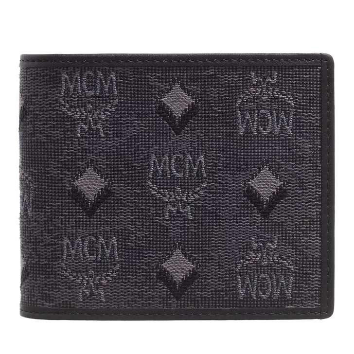 MCM Potruna Visetos Small Leather Wallet