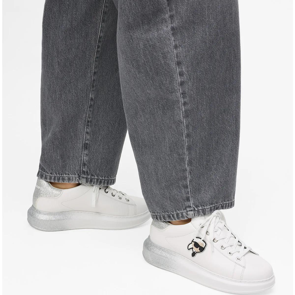 Thumbnail - Karl Lagerfeld Low-Top Sneaker - Ikon NFT Kapri Ombre Sneakers - Gr. 38 (EU) - in Weiß - für Damen