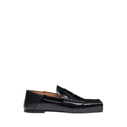 Jacquemus Ballerine Les Mocassins Carre Leather Loafer Black