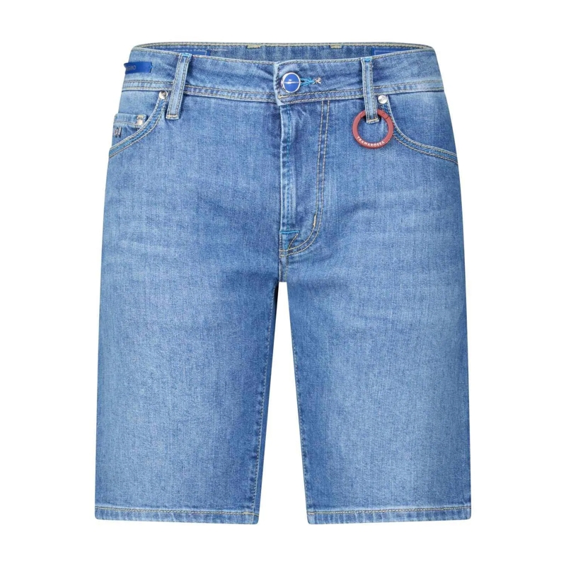 Tramarossa  Slim-Fit Shorts Ascanio Blau