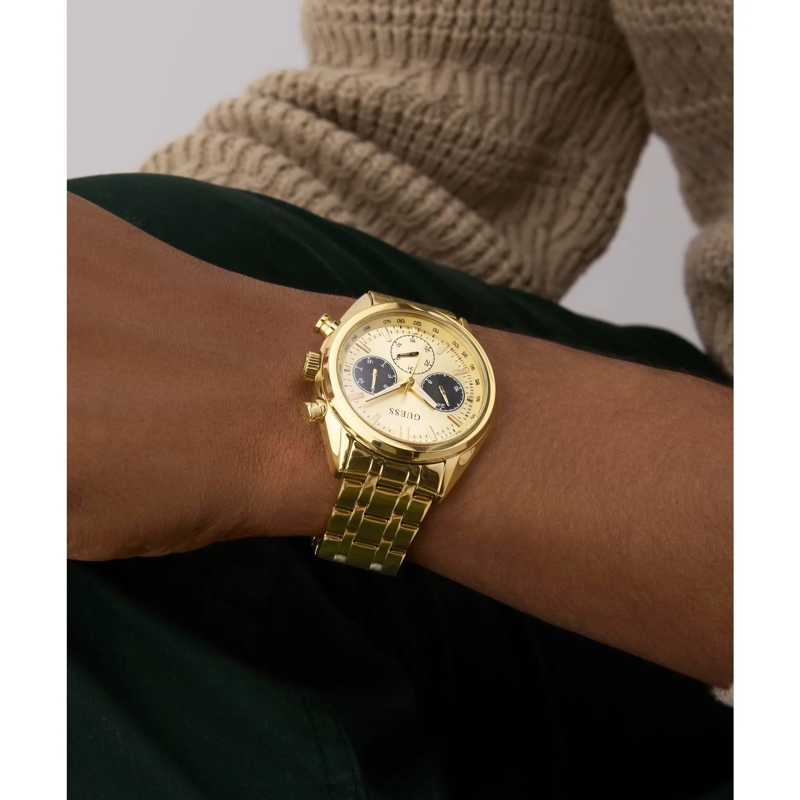 Guess Quarzuhr Quarz-Analoguhr Dawson gold(Image 4)