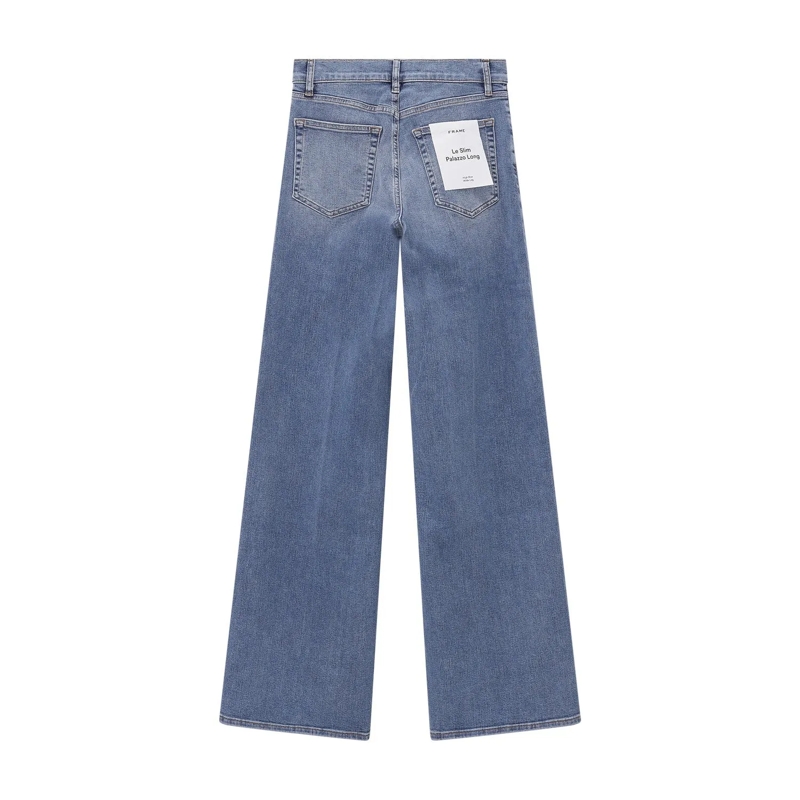 FRAME Jeans Jeans Le Slim Palazzo Long blau(Image 2)
