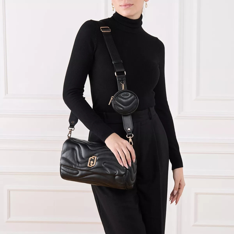 LIU JO Crossbody Bag Ecs M Crossbody Nero(Image 3)