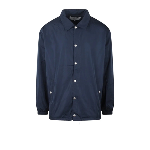 Maison Kitsune Veste de transition Coach Jacket Blue