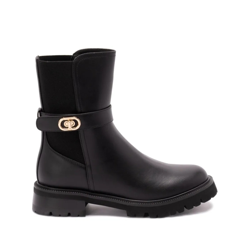 Twin-Set Bottes Boots Black schwarz