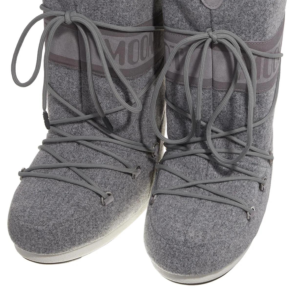 Thumbnail - Moonboot Stiefel & Boots - Mb Icon Felt - Gr. 42_44 - in Grau - für Damen