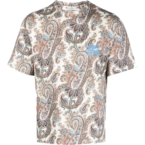 Etro T-shirts T-shirts and Polos White weiß