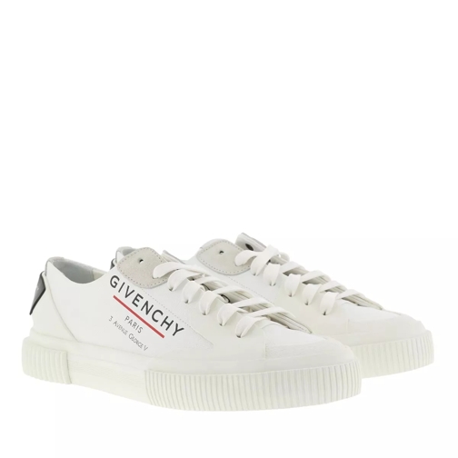 Givenchy Tennis Light Sneakers Canvas White låg sneaker