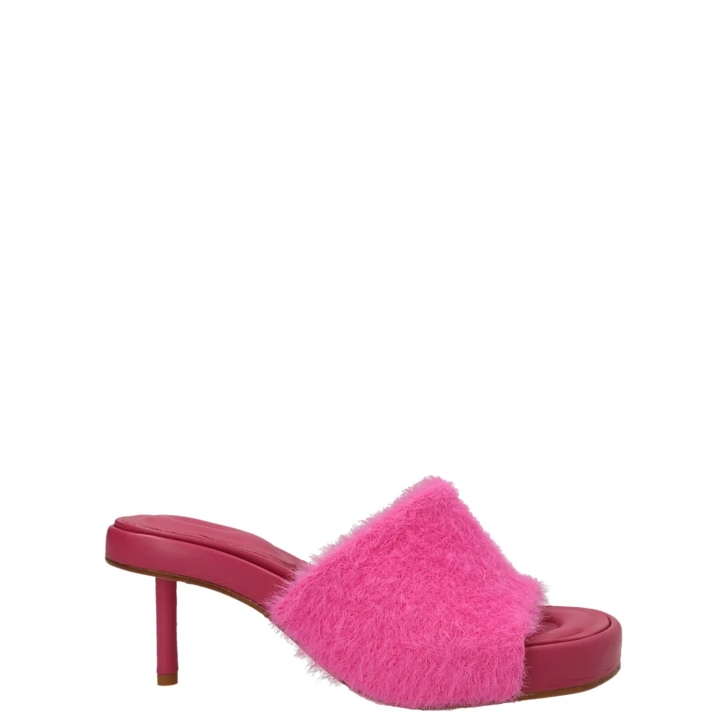 サンダル・ミュール JACQUEMUS FW22 'Clay' mules (223FO0352390 PINK) Jacquemus 'Clay' Mules Pink | Sandaal