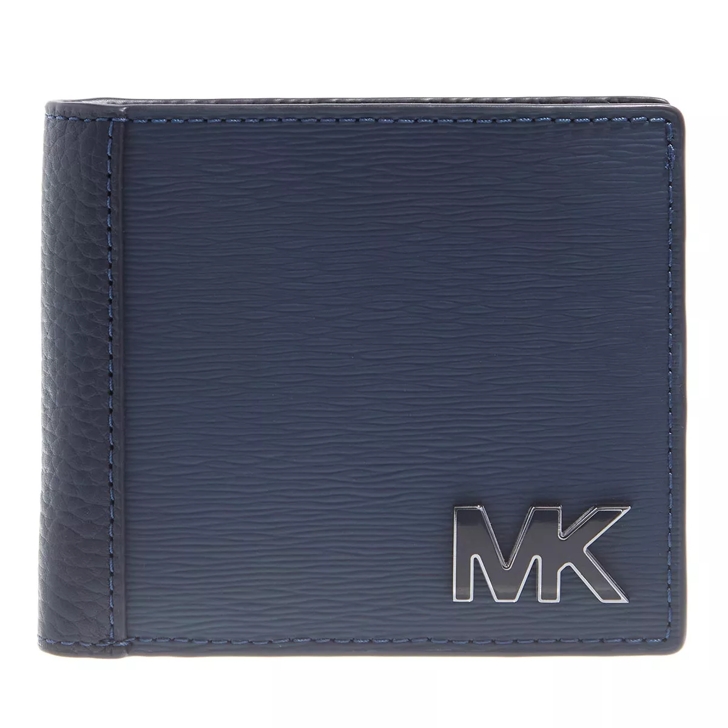 Navy blue mk wallet hot sale