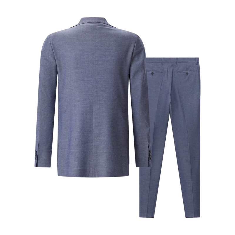 Tagliatore Combinaison de costume Zweiteiliger Anzug aus Wollmix blau(Image 3)