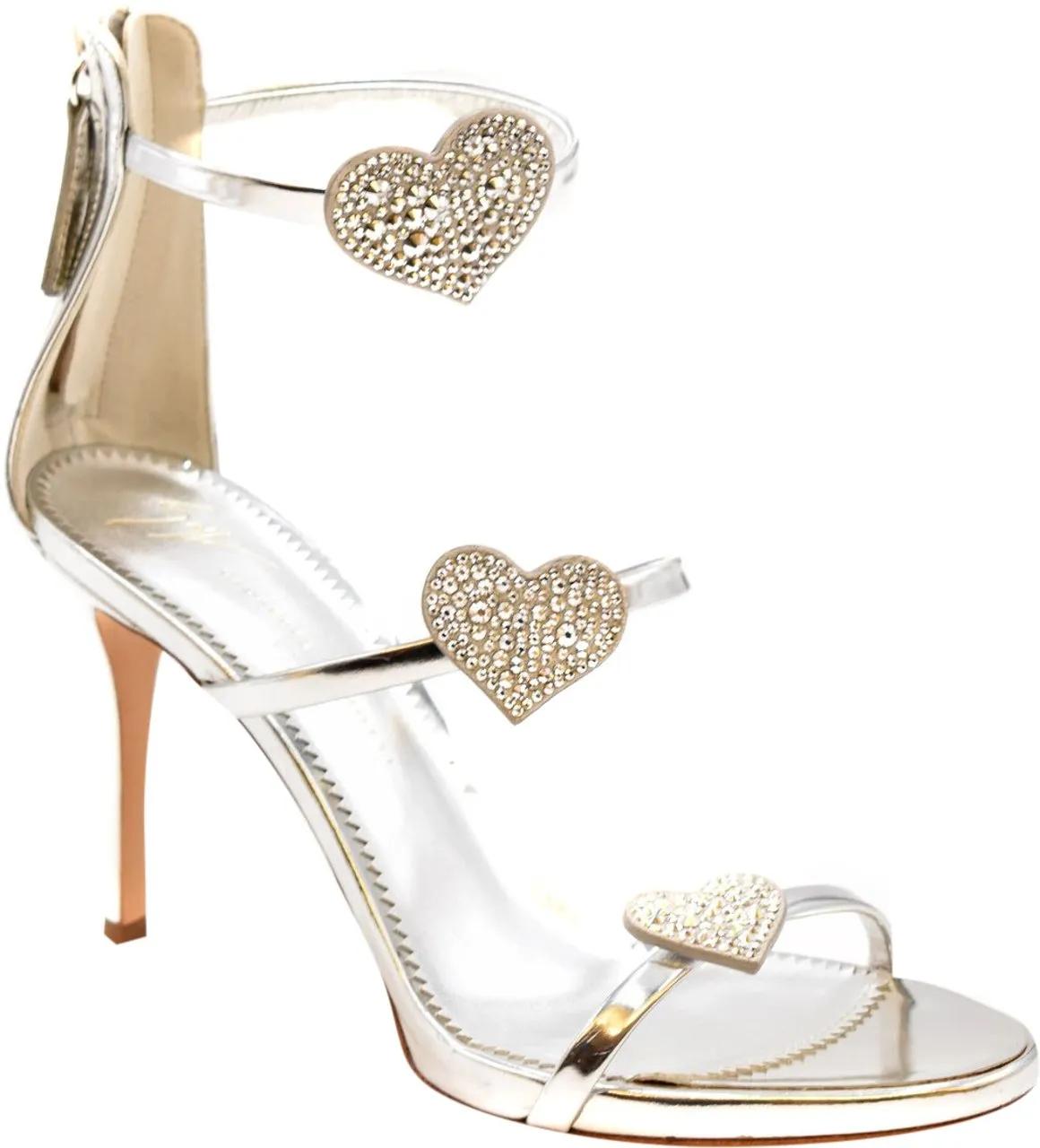 Thumbnail - Giuseppe Zanotti Sandalen - Sandals Silver - Gr. 41 (EU) - in Silber - für Damen