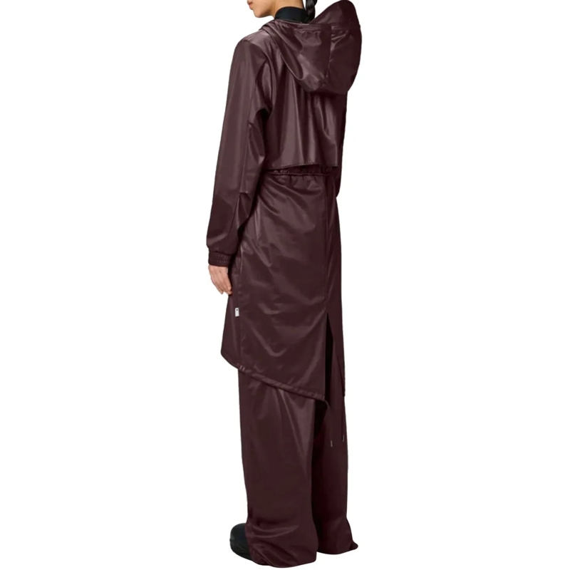 Rains Trenchcoat Rains String W Parka's Bordeaux 18550 String W rot(Image 3)