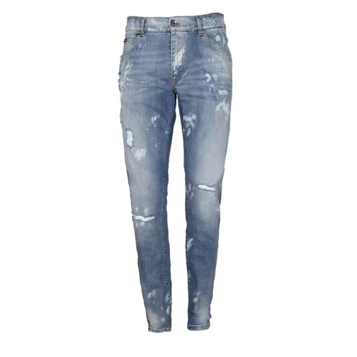Dolce&Gabbana Slim Jeans Color Light Blue Blue Jeans Slim Fit
