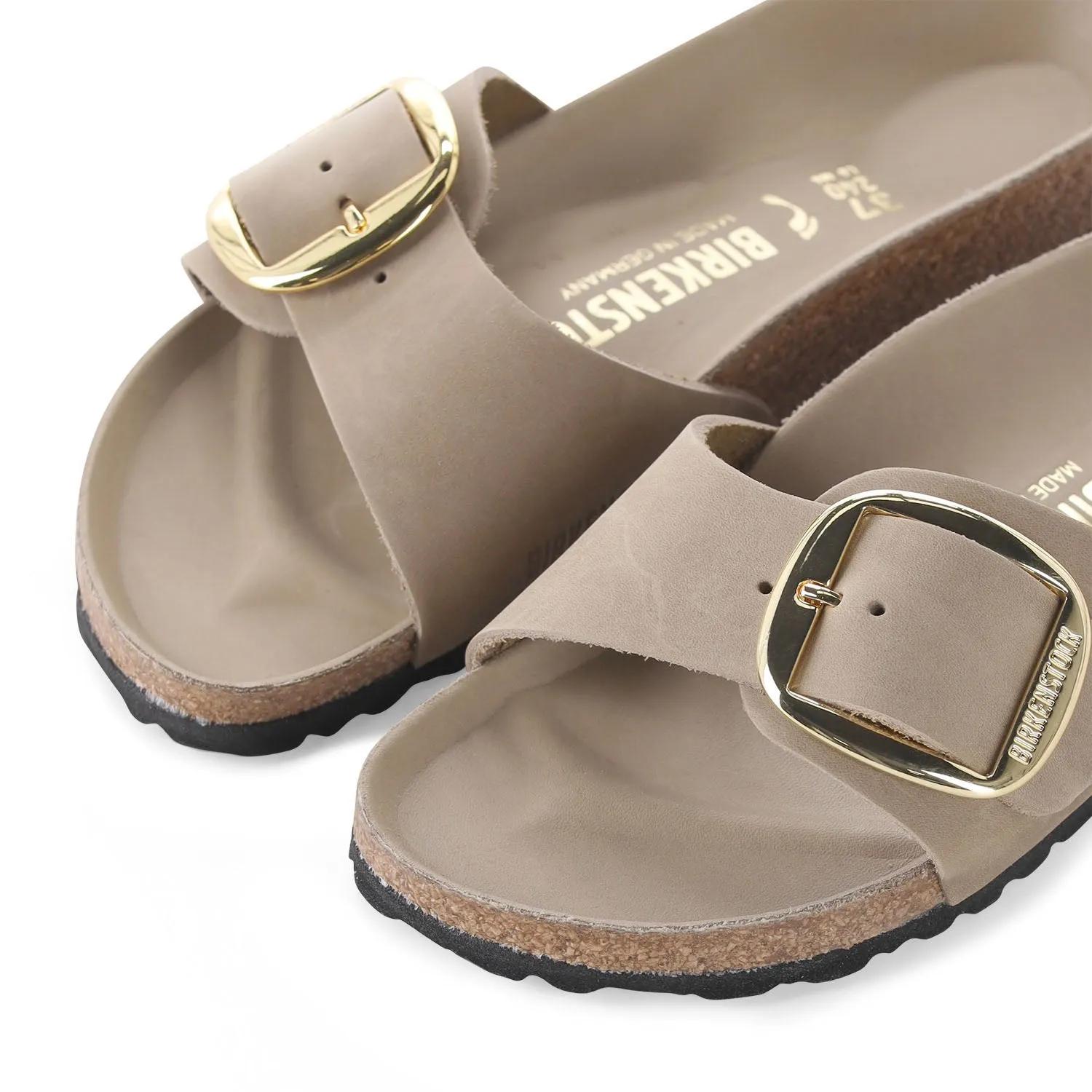 Thumbnail - Birkenstock Sandalen - "Madrid Big Buckle" Sandals - Gr. 38 (EU) - in Braun - für Damen