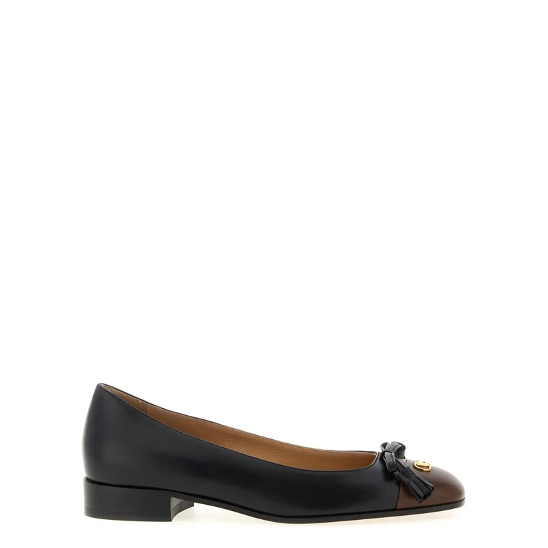 Valentino Garavani Ballerinas 'Valet Du Roi' Ballet Flats Black