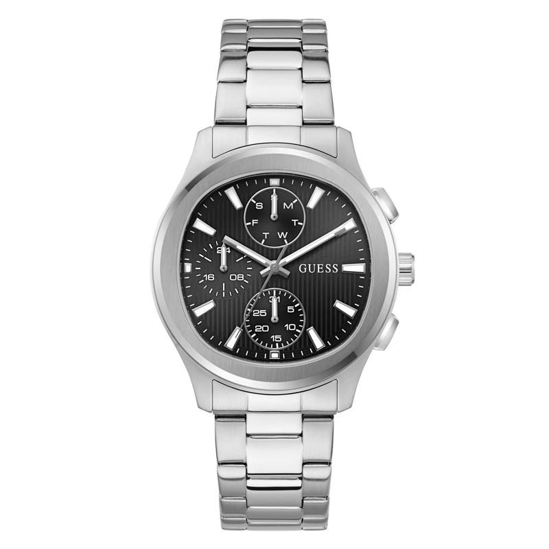 Guess Quarzuhr Quarz-Analoguhr Palmer schwarz