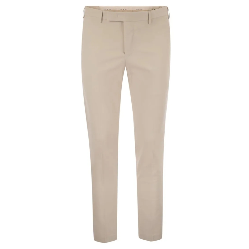 Pt Torino Pantalon de costume Dieci - Cotton Trousers Neutrals