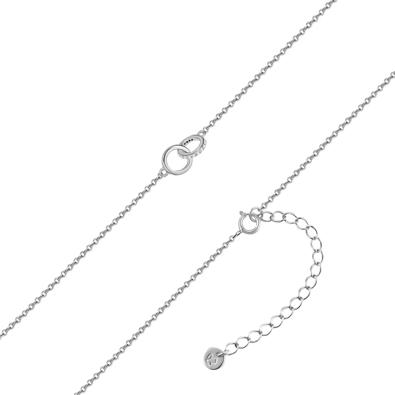 Glanzstücke München Mittellange Halskette Sterling Silber Halskette silber(Image 3)