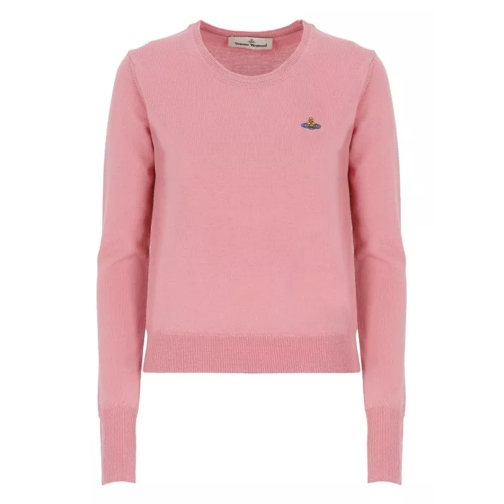 Vivienne Westwood Sweater With Logo Pink 