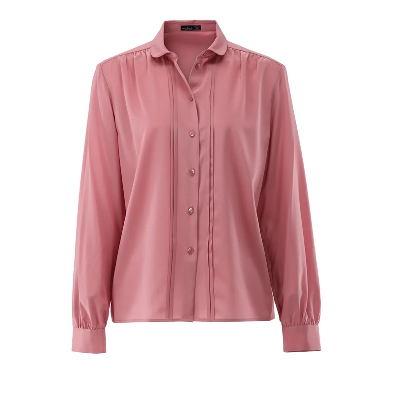 VAN LAACK Bluse Bluse Modern Fit Uni lila