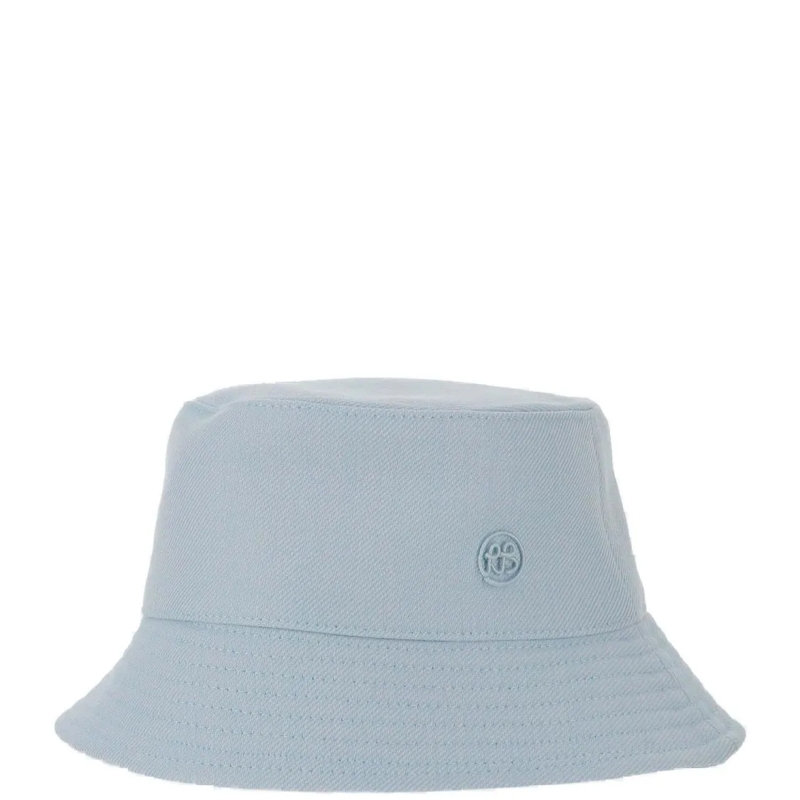Ruslan Baginskiy Chapeau Logo Cotton Bucke Hat Blue