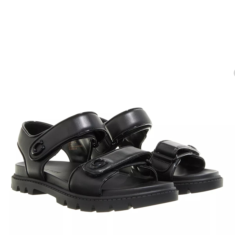 Coach Sandalen Brynn Lth Sandal Blk Black