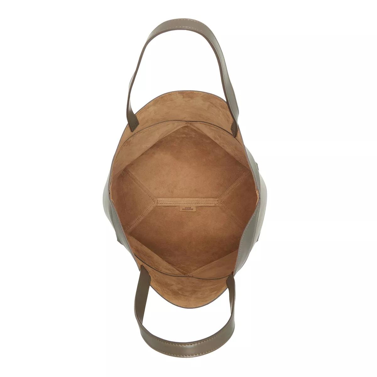 Loewe Shoppers & Totes Puzzle Fold Tote Calfskin in groen