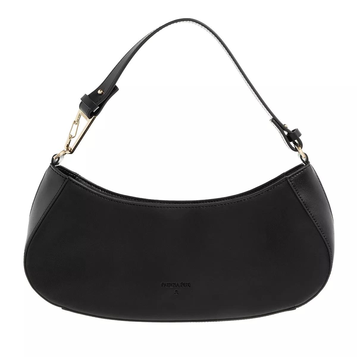 Patrizia Pepe Hobo Bags - Shoulder - Gr. unisize - in Schwarz - für Damen