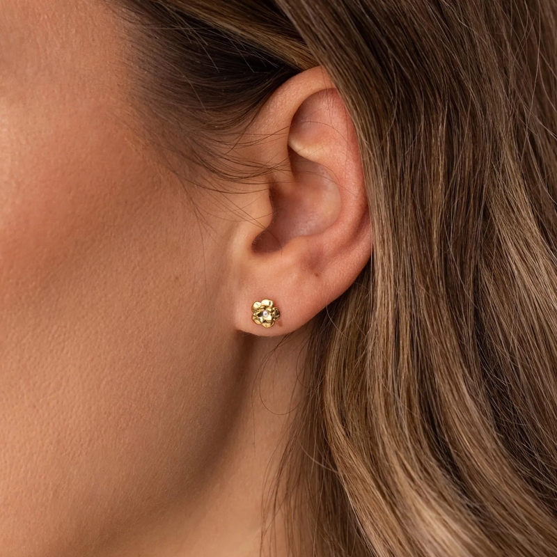 Purelei Ohrstecker Ohrring Set Flower gold(Image 3)