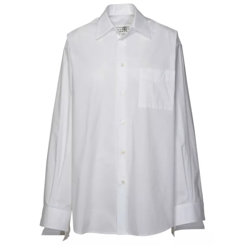 MM6 Maison Margiela Rigata Over Shirt White 
