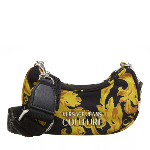Versace Jeans Couture Sporty Logo Black/Gold Crossbody Bag