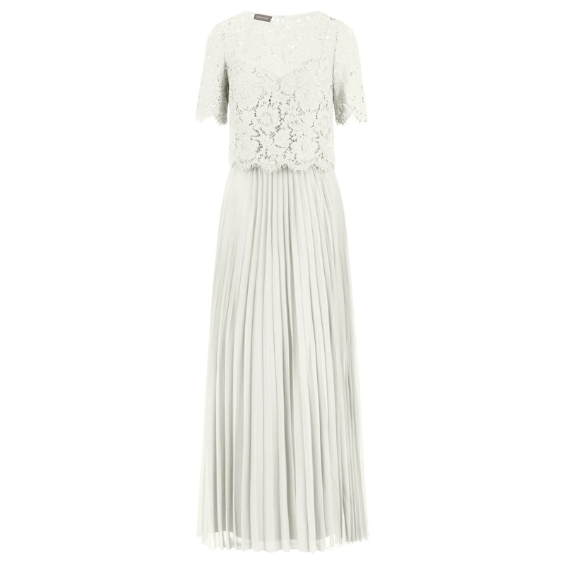 Apart Abendkleid Abendkleid mit Spitzenjacke creme