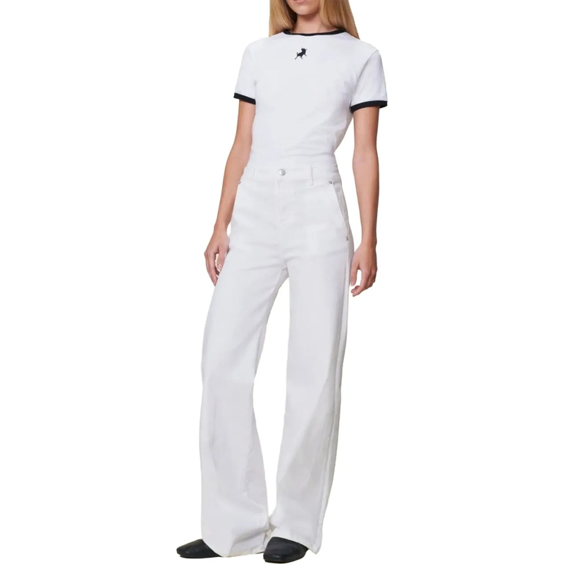 LOIS JEANS Jeans mit geradem Bein Lois Silvia Den Jeans Wit 3243-7583 weiß(Image 4)